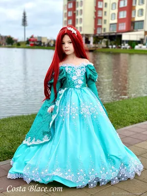 Ariel Redesign Dress by MermaidMelodyEdits on DeviantArt