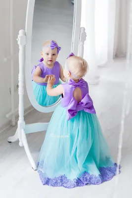 Dreamy collection Disney Ariel mermaid princess winter park dress gown |  Hana Castle store