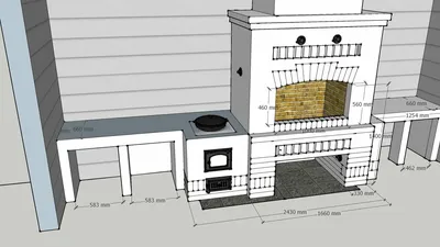 Кладка барбекю комплексов из кирпича - выгодная стоимость работ