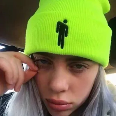 Шапка Билли Айлиш Billie Eilish Белая (ID#1281087377), цена: 260 ₴, купить  на Prom.ua