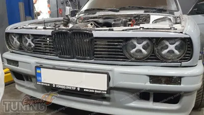 Бампер задний BMW E30 M Tech 2 (под покраску) купить в Украине (фото,  отзывы) — код товара 3696-00 — Тюнинг Карс.