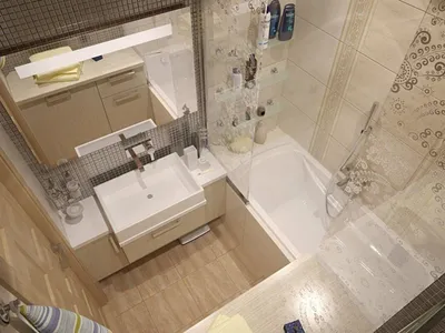 Маленькая ванная комната: как визуально сделать пространство больше?  Советы, идеи, фотографии