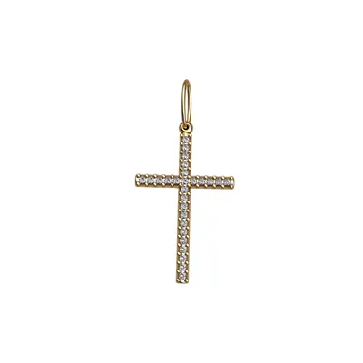 Армянский крест из желтого золота 585 пробы – цена 169 000 ₽