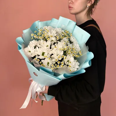 Букет из ирисов и кустовых хризантем купить по цене 4270 рублей в  Хабаровске — интернет магазин Shop Flower.