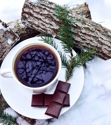 Кофе зима (много фото) - treepics.ru