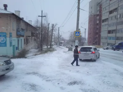 Снег в Чите | РИА Новости Медиабанк