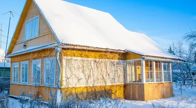 Досуг на даче зимой - Fire-House