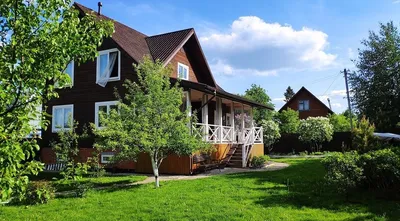 Дачные домики: 71 фото проектов красивых домов | ivd.ru