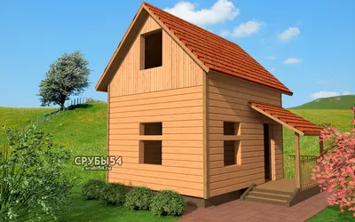 Veek - компания деревянного домостроения - Дачные каркасные садовые дома из  бруса