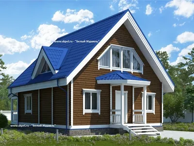 Одноэтажные дома из бруса под ключ - проекты и цены в Москве и области