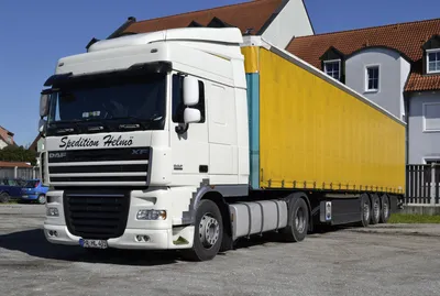 daf xf 105 6x2 3D Model in Truck 3DExport