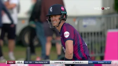 Denly hits one-day record 150* in win | Kent Cricket