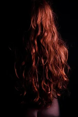 Длинные кудрявые волосы со спины - 71 фото