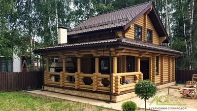 Дом-баня 6х8 из сухого бруса Дмитров — от 1725000 руб.