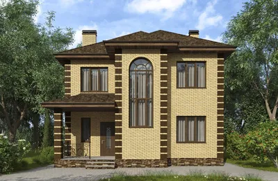 Дома из кирпича в классическом стиле: строительство под ключ по цене от 42  000 руб. в Спб