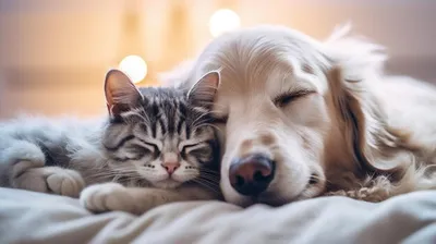 Самые трогательные истории дружбы собак и кошек. | BUDDY! | Дзен