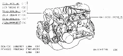 malykh.com notes: Двигатель ВАЗ-2106 (2019) и Нива ВАЗ-2121 (1989)