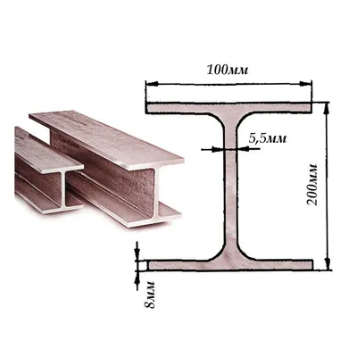 Двутавр 60 С245 ГОСТ 27772-88 нормальный купить в Уфе - каталог РосТехСталь  Уфа
