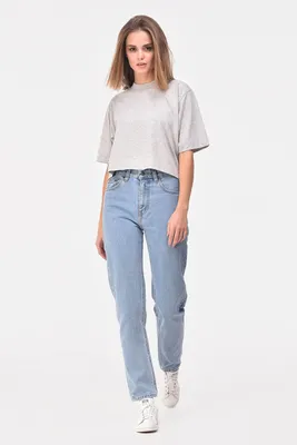 Джинсы Mom Jeans Light купить в minnim по цене 3100 грн.