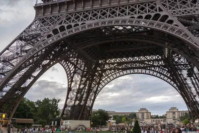Эйфелева Башня В Солнечный Весенний День, Париж, Франция Стоковые  Фотографии | FreeImages