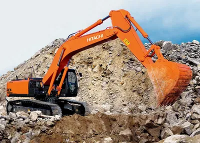 Гусеничный экскаватор Hitachi ZX400LCH-5G среднего класса