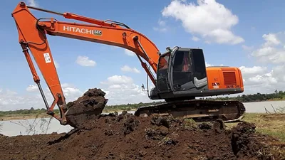 Экскаватор среднего класса Hitachi ZX200 5G купить в компании \"Хит Машинери\"