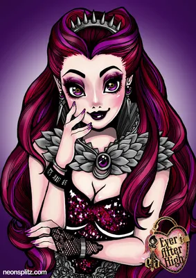 Raven Queen, Ever After High by darkodordevic on DeviantArt