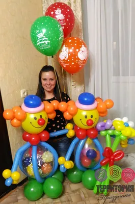 Фигура из шаров \"Дракоша\"