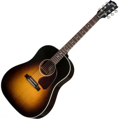 Гитара электроакустическая Gibson J-45 Standard 2019 Vintage Sunburst:  купить в Минске и Беларуси | цены и отзывы на MusicMarket