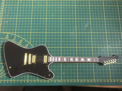 Красная гитара gibson sg в …» — создано в Шедевруме