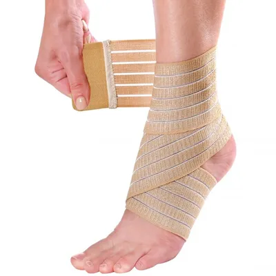 Эластичный ленточный фиксатор голеностопа Ankle Wrap Pharmacels®