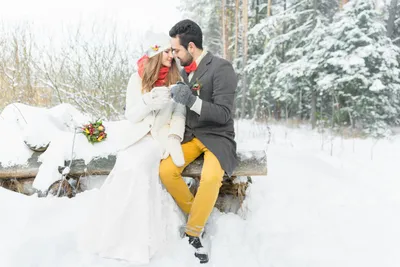 Свадьба зимой - зимняя сказка | организация , плюсы и минусы