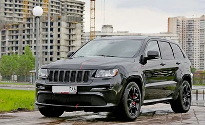 Купить б/у Jeep Grand Cherokee III (WK) SRT8 6.1 AT (425 л.с.) 4WD бензин  автомат в Москве: чёрный Джип Гранд Чероки III (WK) внедорожник 5-дверный  2008 года на Авто.ру ID 1071730736