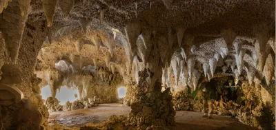The Crystal Grotto at Painshill Park - the highlight of your visit
