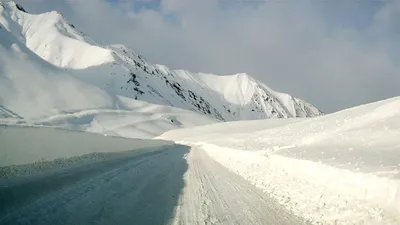 Крестовый перевал в Грузии зимой (Georgia - Cross pass in winter) - YouTube