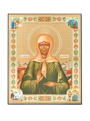 Икона Святой блаженной Матроны Московской - Светлый лик