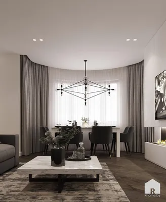 Дизайн 2-комнатной квартиры в светлых тонах