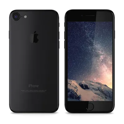 Купить Apple iPhone 7 256Gb Jet Black (Чёрный оникс) по низкой цене в СПб