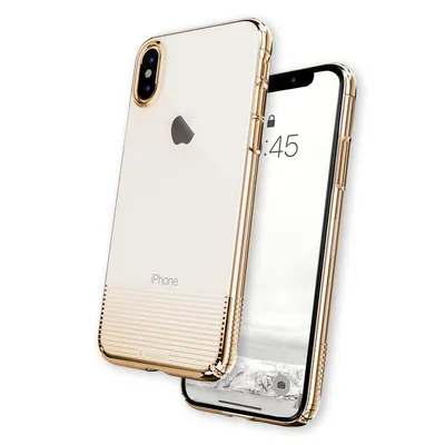 Replacement for iPhone Xs Rear Housing with Frame - Gold