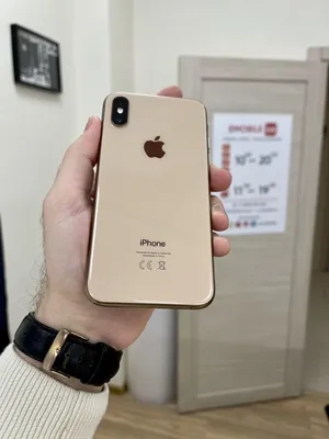 Apple iPhone XS Gold - 3D Model by Rever_Art