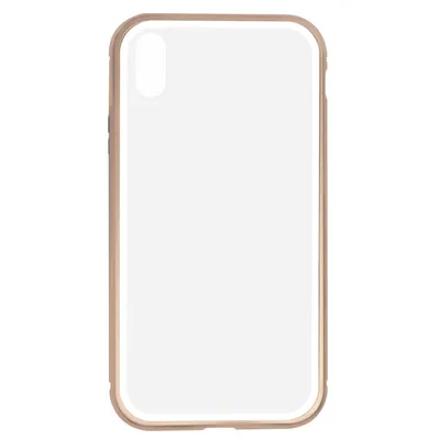 Wholesale iPhone Xs Max Clear Armor Bumper Kickstand Case (Rose Gold)