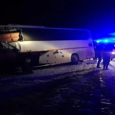 Краснотурьинский автобус столкнулся с тоннаром на трассе. 5 пассажиров  пострадали, водитель автобуса — погиб — Заря Урала