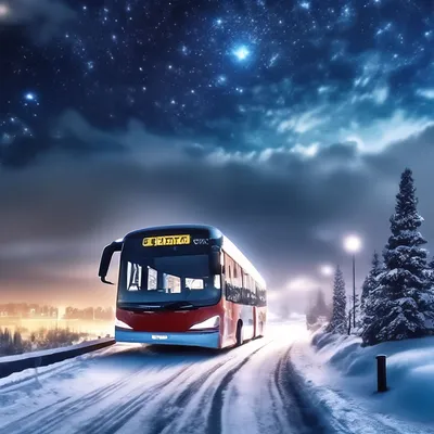Москвичи вытолкнули застрявший автобус из снега и попали на видео - Мослента