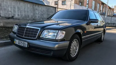 Кабан с малым пробегом: Mercedes W140 1995 года S 320 тест обзор - YouTube