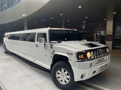 Лимузин Mega Hummer H2 белый прокат аренда Киев цена | АвтоЛимо