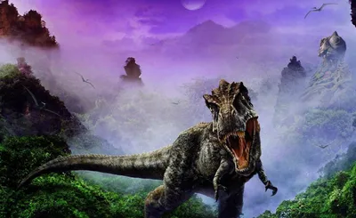 Динозавры: хищники и травоядные гиганты» — создано в Шедевруме