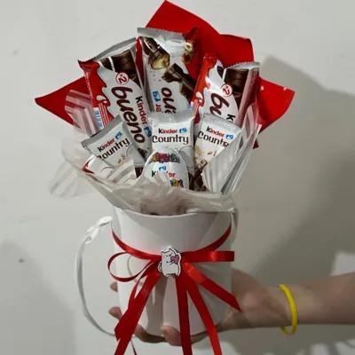 KINDER Сладкий бокс Киндер 17 конфет подарок в коробке