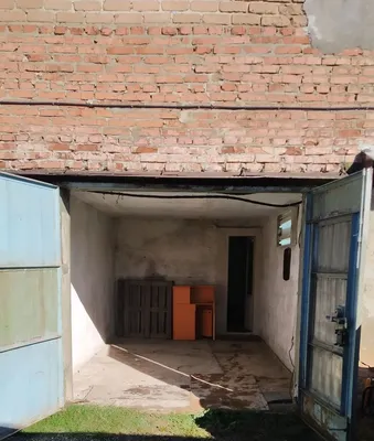 Кирпичный гараж по проекту М044 в СПб