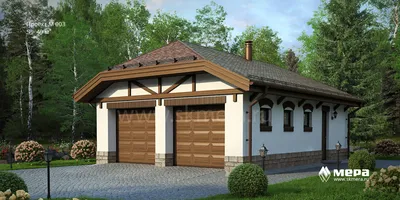 кирпичный гараж с белой гаражной дверью, прикрепленной к зданию в Германии  Стоковое Изображение - изображение насчитывающей дом, экстерьер: 287256101