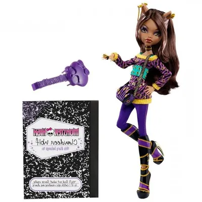 Кукла Монстер Хай Клодин Вульф - Пижамная вечеринка, HKY67 Monster High  140524247 купить в интернет-магазине Wildberries